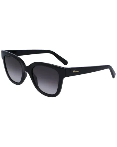 Ferragamo Women's Sf1066s 52mm Sunglasses In Black