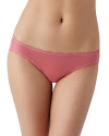 B.tempt'd By Wacoal Inspired Eyelet Bikini In Slate Rose