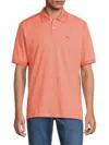 Tommy Bahama Men's Playa Wave Logo Polo In Coral