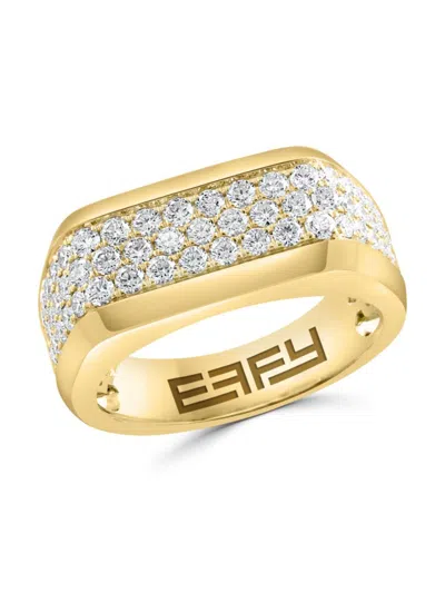 Effy Women's 14k Yellow Gold & 1.57 Tcw Lab Grown Diamond Ring