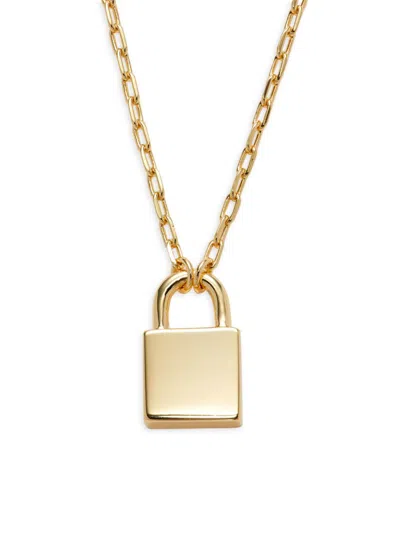 Ana Luisa Women's 14k Goldplated Key Necklace In Brass