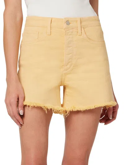Joe's Jeans Women's The Jessie Denim High-rise Shorts In Sunkissed