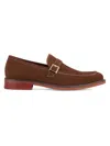 Vintage Foundry Co Men's Acton Suede Dress Loafers In Tan