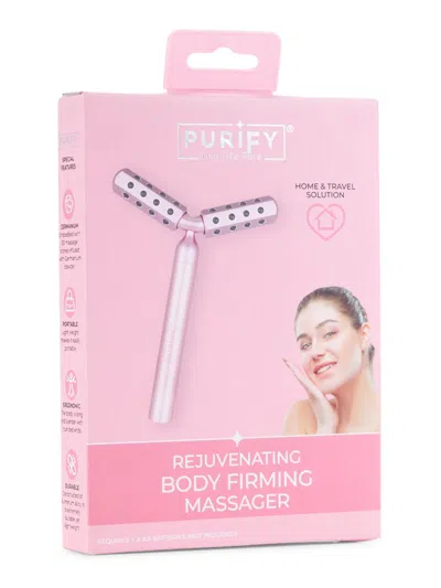 Purify-nyc Women's Rejuvenating Body Firming Massager In Burgundy
