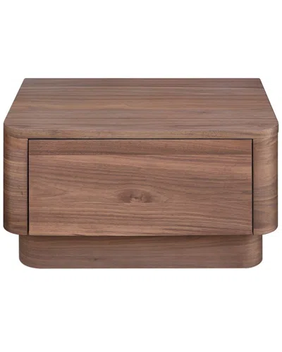 Moe's Home Collection Round Off Nightstand In Brown