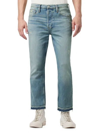 Hudson Byron Straight Leg Jean In Flash Back Blue