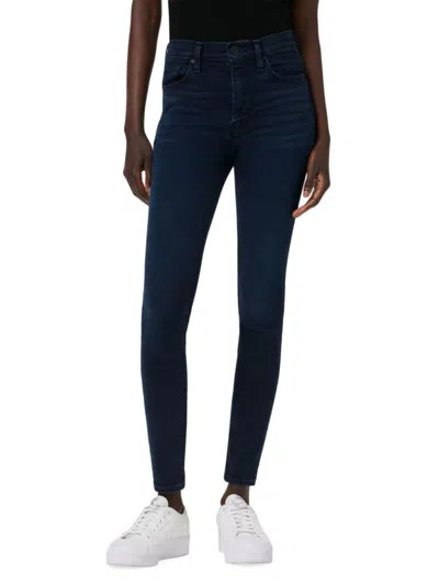 Hudson Women's Barbara High-rise Super Skinny Crop Jeans In Blue