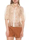 Alexia Admor Women's The Billie Puff Sleeve Blouse In Neutral