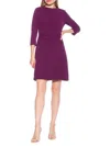 Alexia Admor Women's Cristal Pleated Sheath Dress In Purple