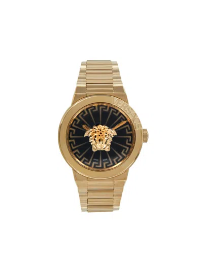 Versace Women's Medusa Infinite Ip Yellow Gold Stainless Steel Bracelet Watch