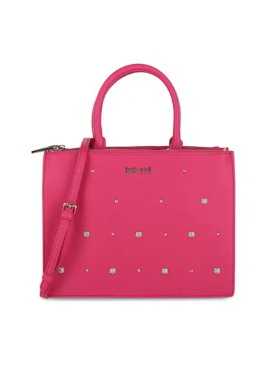 Just Cavalli Women's Studded Tote In Pink