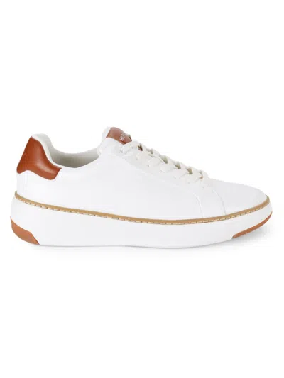 Tommy Hilfiger Men's Hines Lace Up Casual Sneakers Men's Shoes In White
