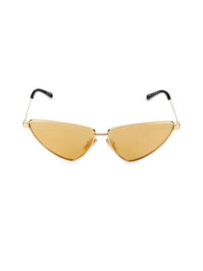 Balenciaga Women's 62mm Cat Eye Sunglasses In Gold