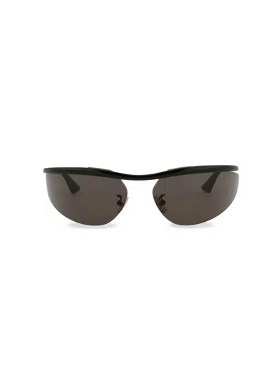 Bottega Veneta Women's 73mm Clubmaster Sport Sunglasses In Black