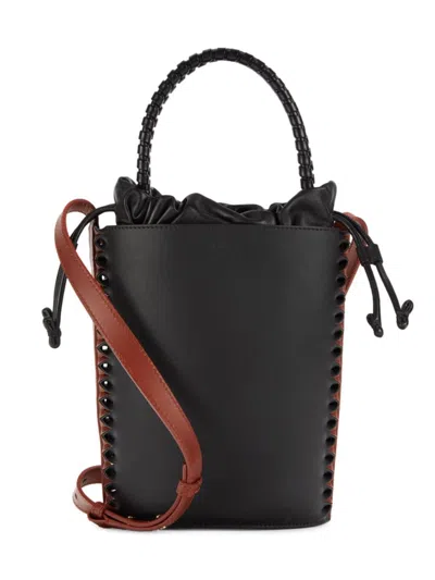 Chloé Women's Leather Bucket Bag In Black