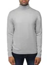 X-ray Turtleneck Pullover Sweater In Heather Grey