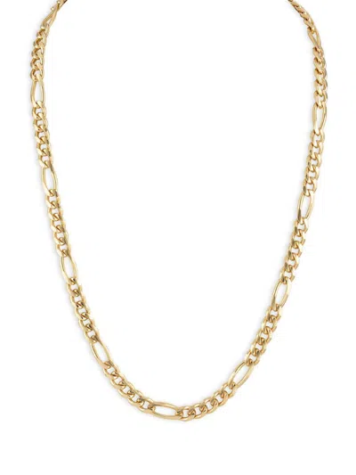 Esquire Men's 14k Goldplated Sterling Silver Figaro Link Chain Necklace
