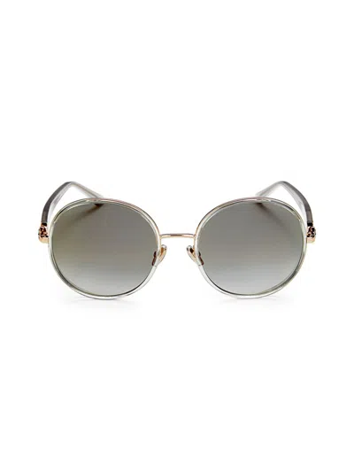 Jimmy Choo Women's 57mm Round Sunglasses In Gray