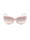 Kate Spade Women's Lorene 57mm Cat Eye Sunglasses In Pink