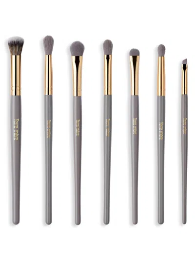 Terre Mere Women's 7-piece Iconic Eye Brush Set In Neutral