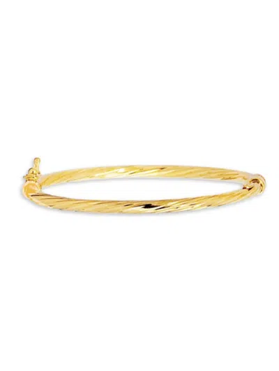 Saks Fifth Avenue Kid's 14k Yellow Gold Bangle Bracelet
