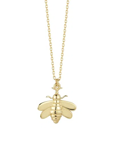 Saks Fifth Avenue Women's 14k Yellow Gold Bee Necklace
