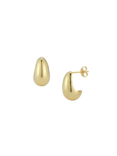 Chloe & Madison Women's 14k Goldplated Sterling Silver Drop Earrings