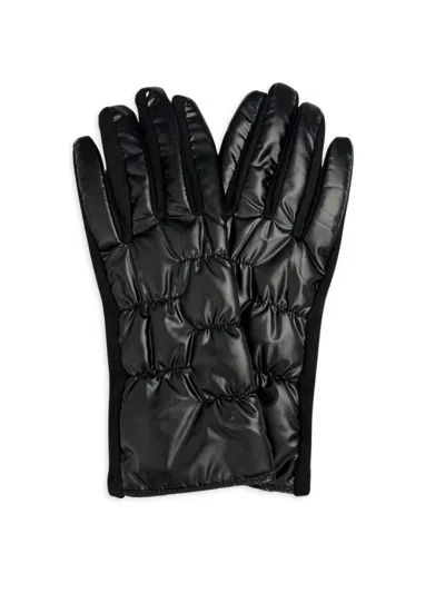 Marcus Adler Women's Puffer Gloves In Black