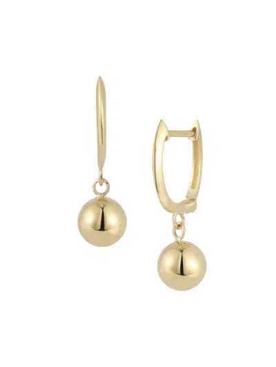 Saks Fifth Avenue Women's 14k Yellow Gold Ball Drop Earrings