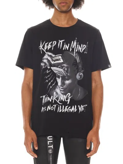 Cult Of Individuality Keep It In Mind T-shirt In Black