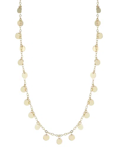 Saks Fifth Avenue Women's 14k Yellow Gold Disc Charm Necklace