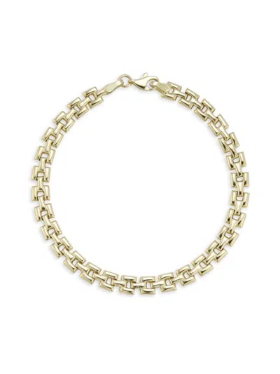 Saks Fifth Avenue Women's 14k Yellow Gold Panther Link Bracelet