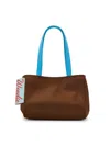 Edie Parker Women's Bodega Top Handle Bag In Brown