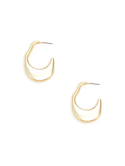 Shashi Women's Maison 14k Goldplated Hoop Earrings In Brass