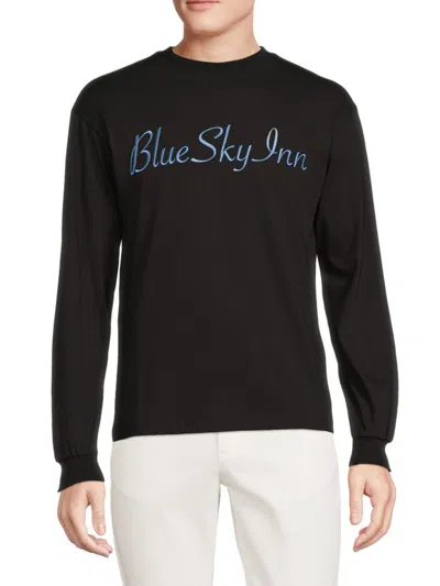 Blue Sky Inn Men's Logo Long-sleeve T-shirt In Black