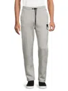 The Kooples Cotton Comfort Fit Track Pants In Grey