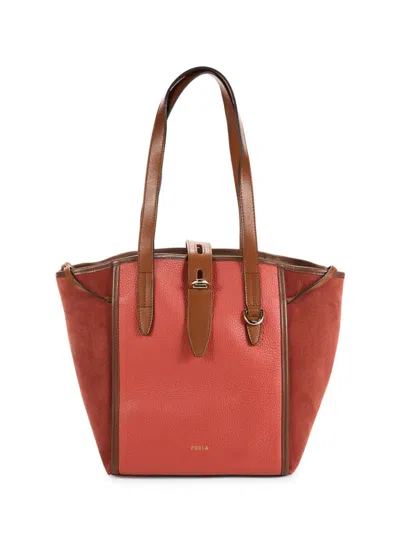 Furla Net Mini Tote Bag In Canne