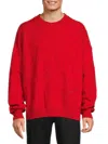 Versace Man Sweater Red Size 42 Virgin Wool