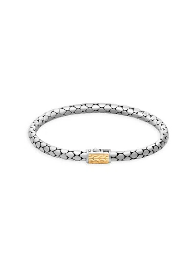 John Hardy Women's Dot Sterling Silver & 18k Yellow Gold Chain Bracelet