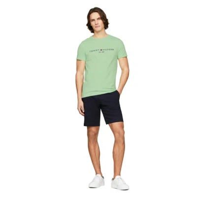 Tommy Hilfiger Logo T Shirt Green