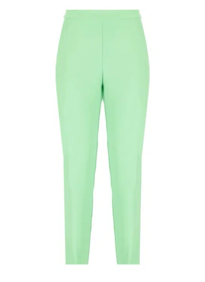 Pinko Parano Soft Jersey Trousers In Green