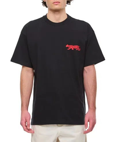 Carhartt S/s Rocky Cotton T-shirt In Black