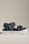 See By Chloé Pipper Flatform Sandals In Blue