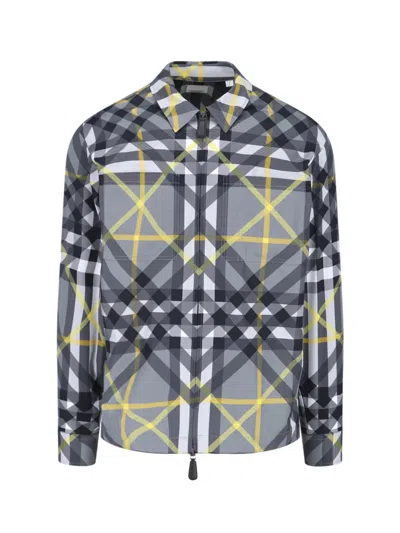 Burberry Shirts In Grey