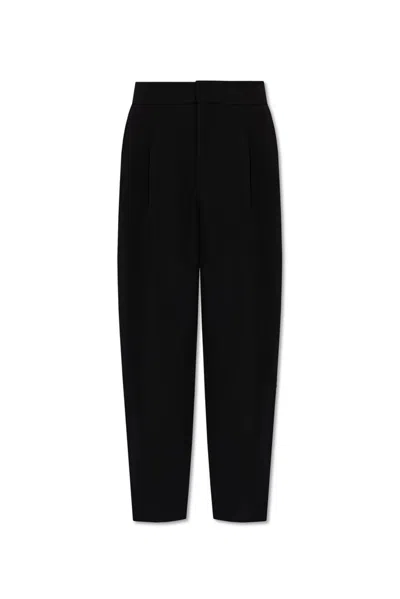 Fear Of God Straight Leg Pleated Tailored Pants In Black