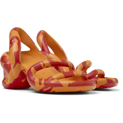 Camper Sandals For Women In Orange,red