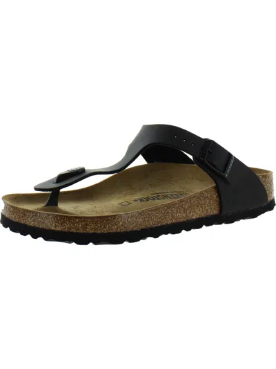 Birkenstock Gizeh Womens Buckle Footbed Sandals In Multi