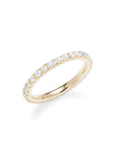 Badgley Mischka Women's 14k Yellow Gold & 1.00 Tcw Lab-grown Diamond Eternity Ring