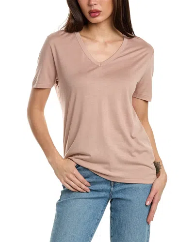 Majestic Filatures Semi-relaxed T-shirt In Pink