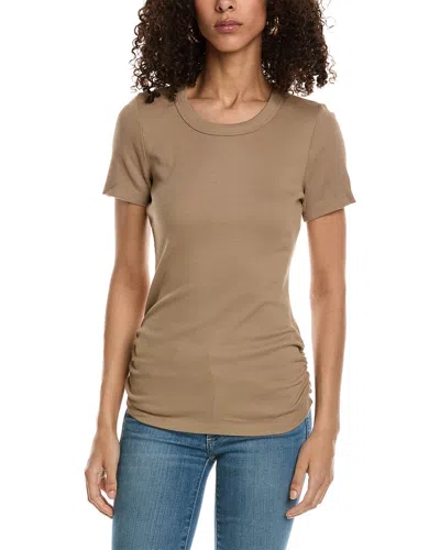 Michael Stars Jolie T-shirt In Brown